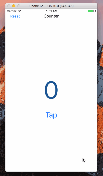 Project 01 - TAP COUNTER