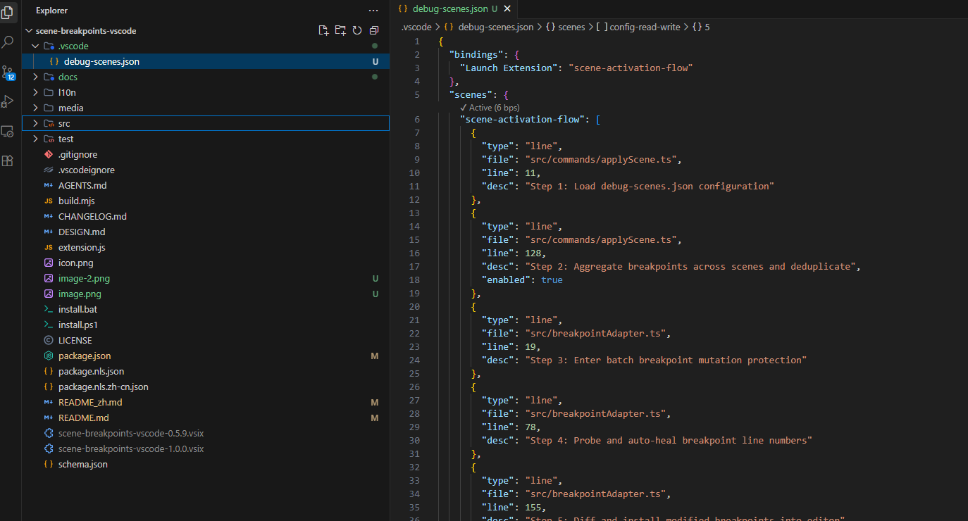 Scene Breakpoints - Visual Studio Marketplace