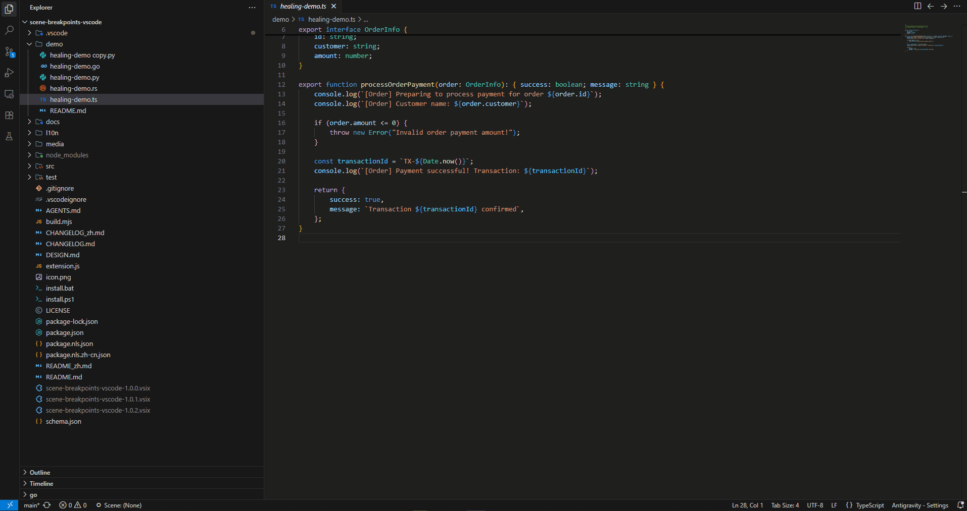 Scene Breakpoints Interactive Demo