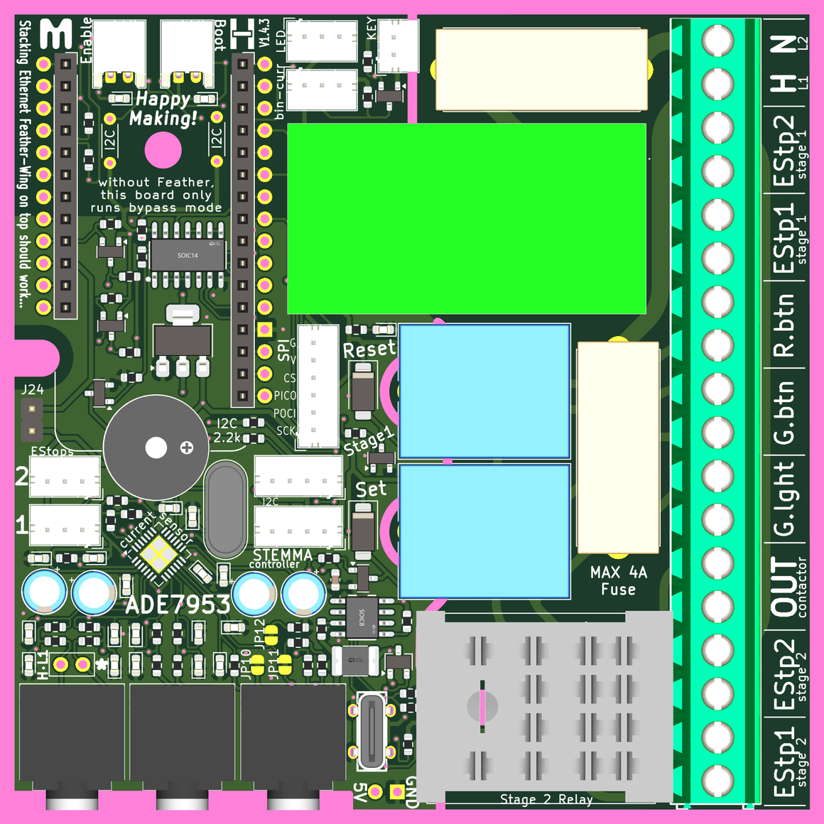 E-Stop hookup location
