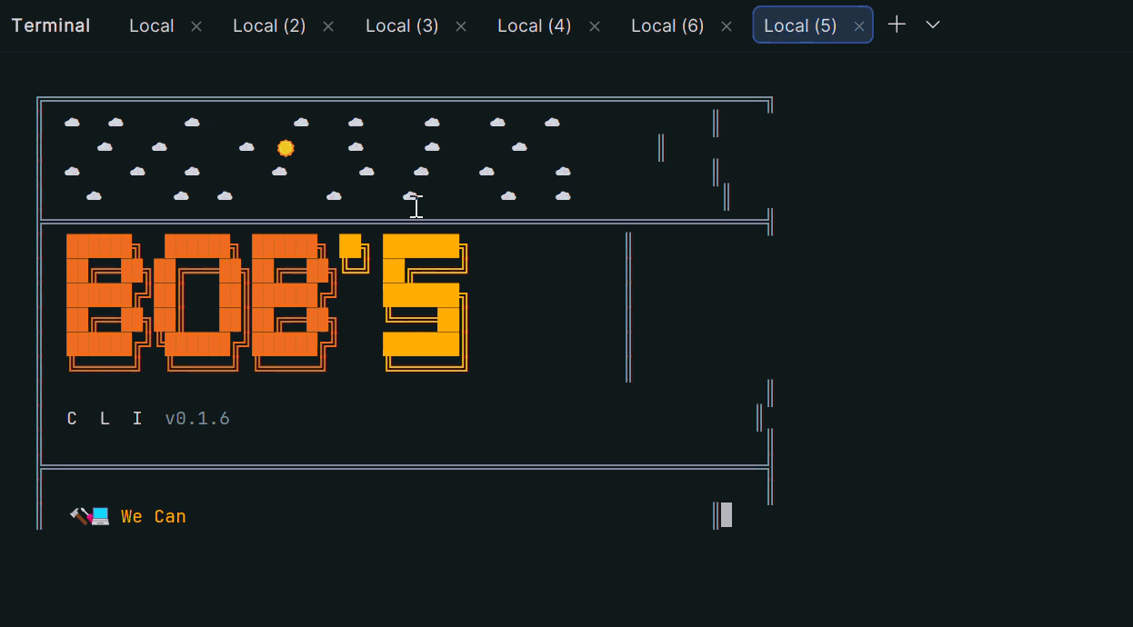 Welcome Screen