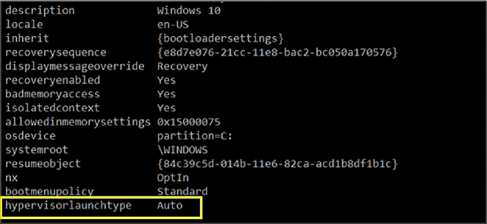 Boot Configuration Data