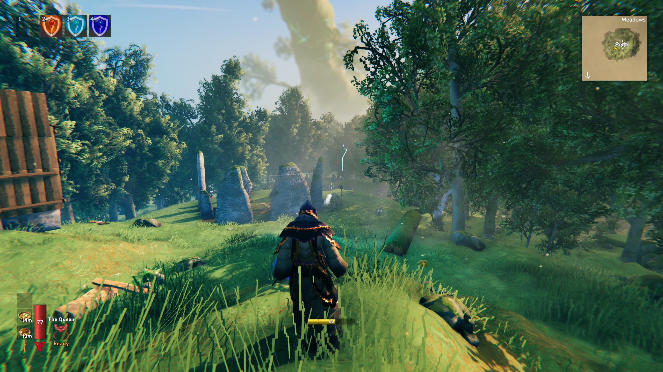 Arcane Blade combat
