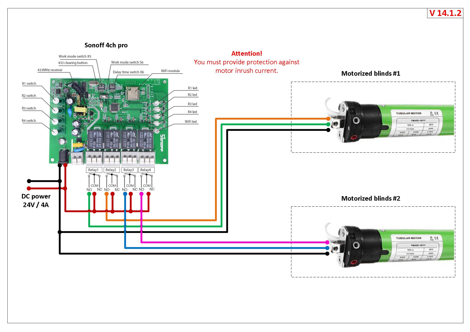 Sonoff 4CH Pro R2 how does it work ?! 