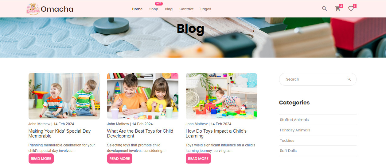 Omacha Blog
