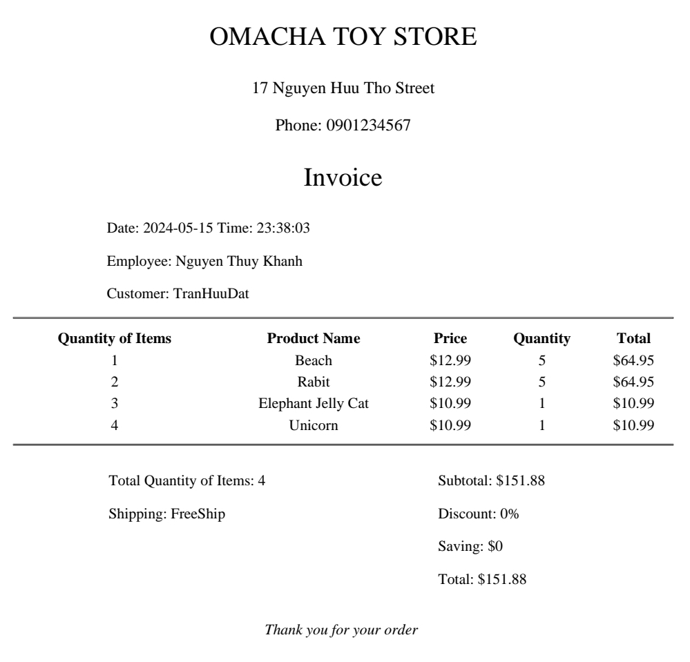 Invoice