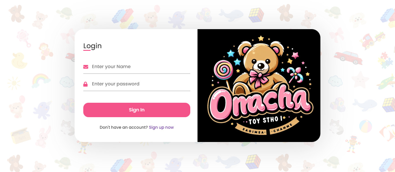 Omacha Login