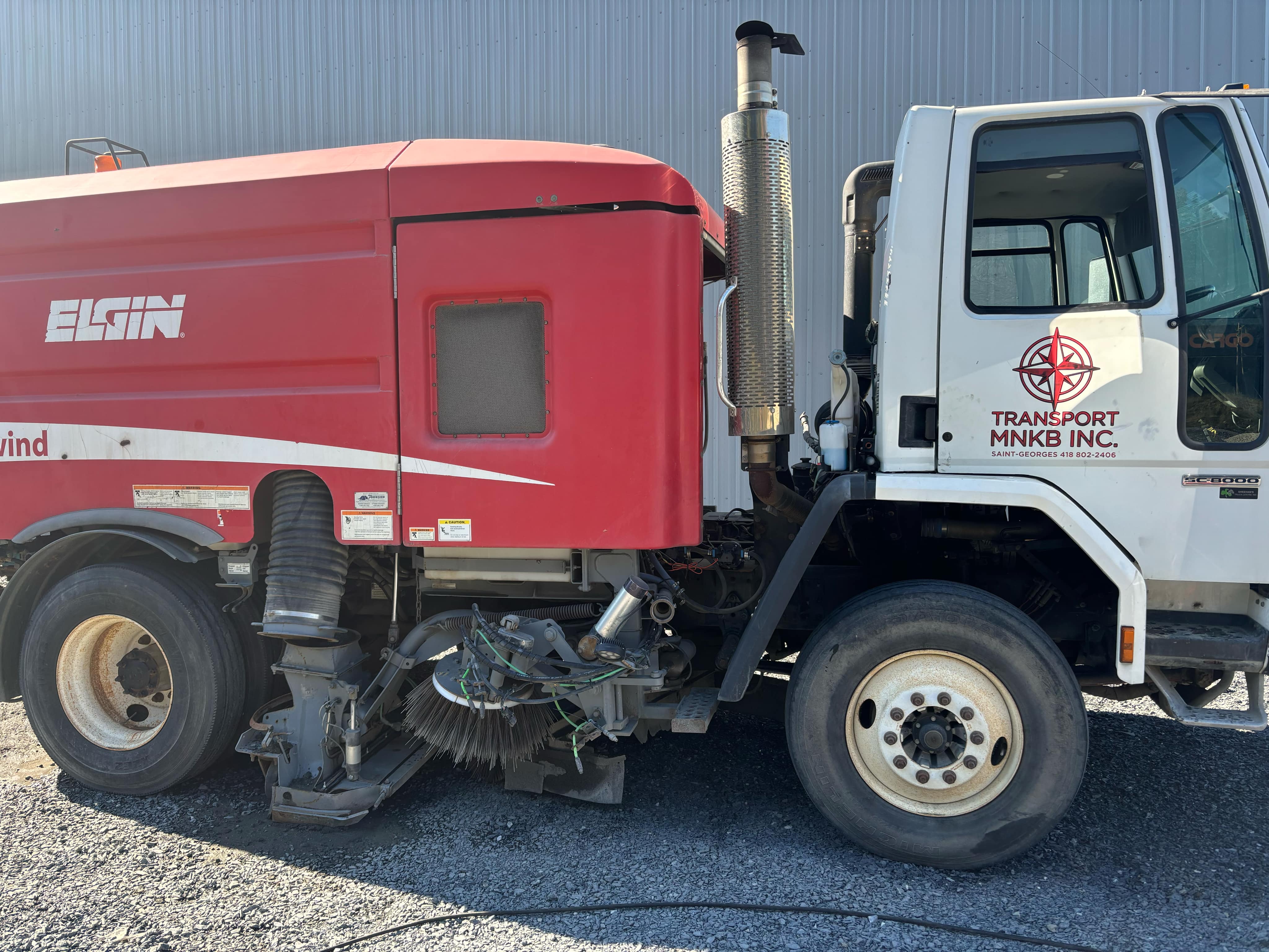 Balayeuse de rue Transport MNKB