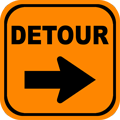 Detour Icon
