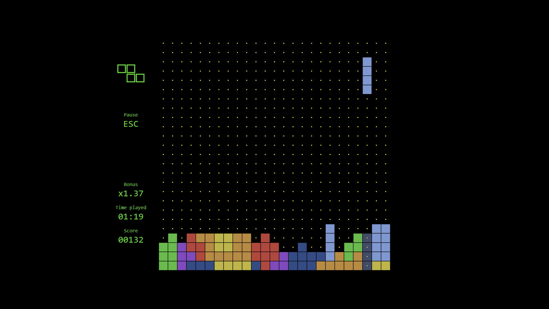 Tetris 25x25