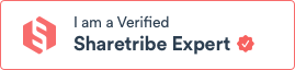 a verified sharetribe expert badge