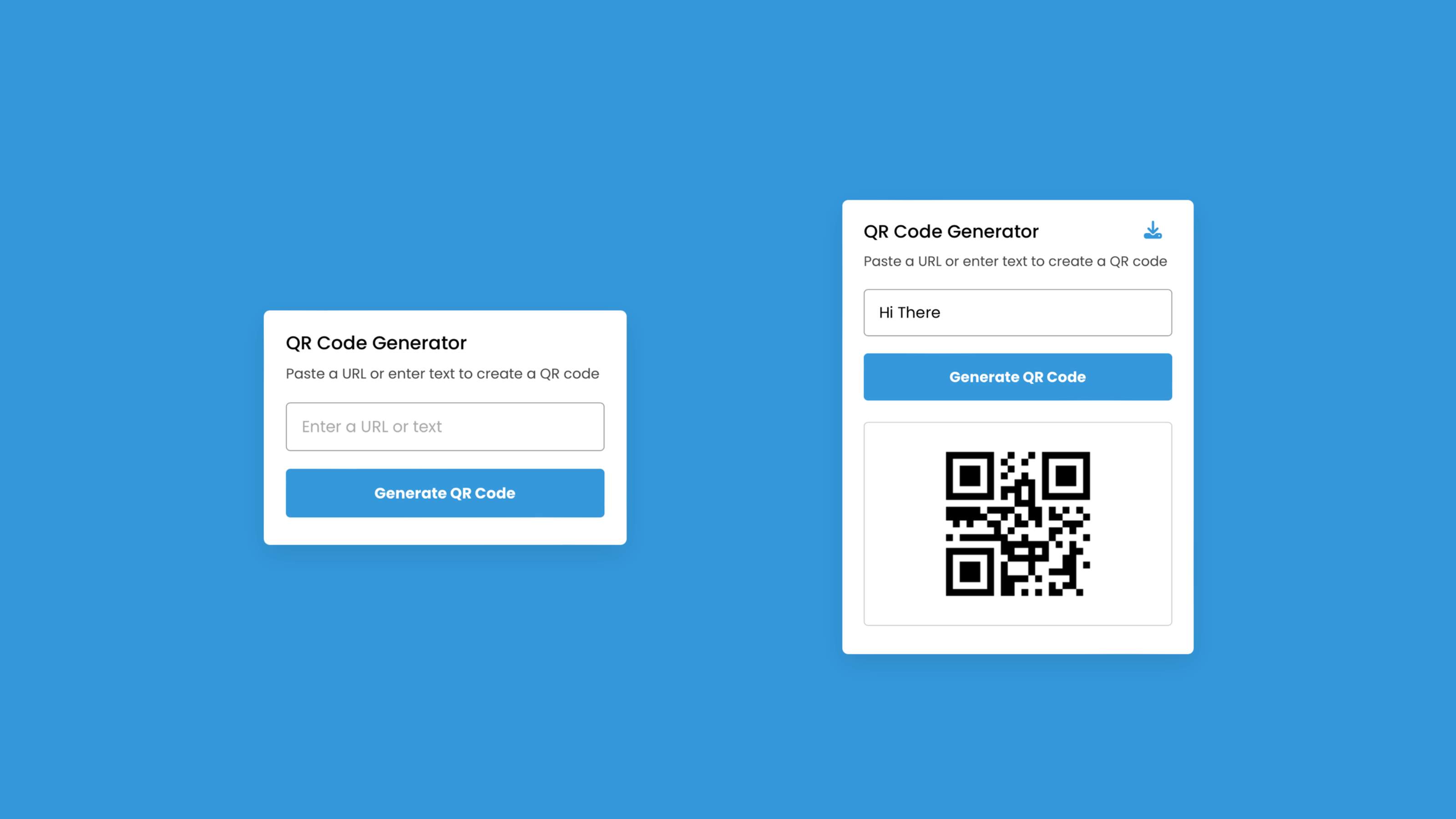 QR code Generator App