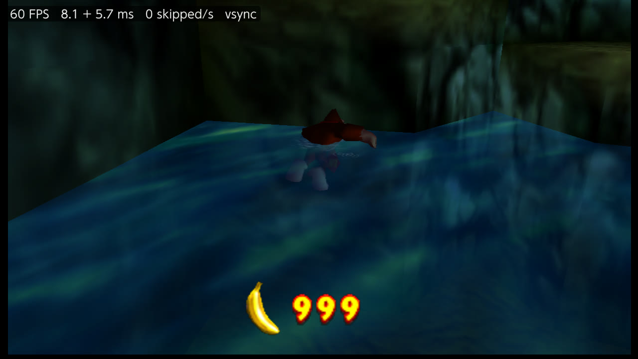 Swimming in Gloomy Galleon