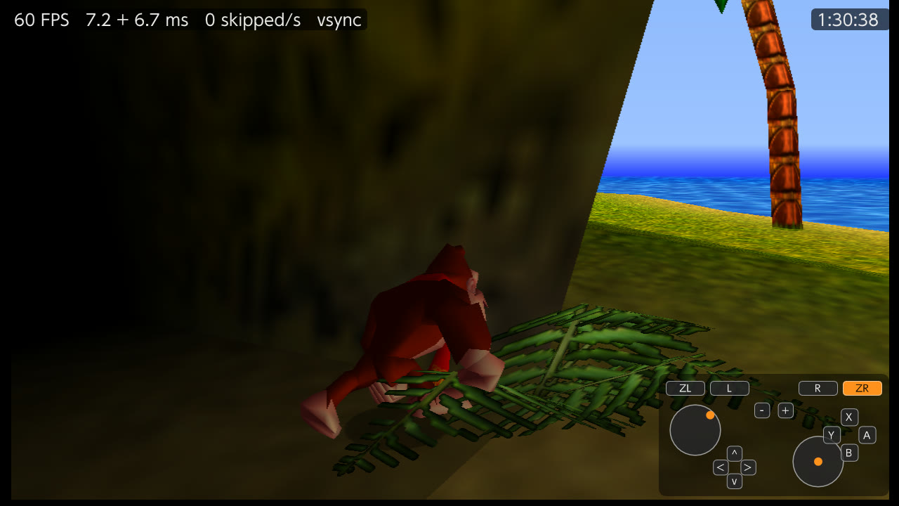 Performance overlay, gameplay timer and input viewer