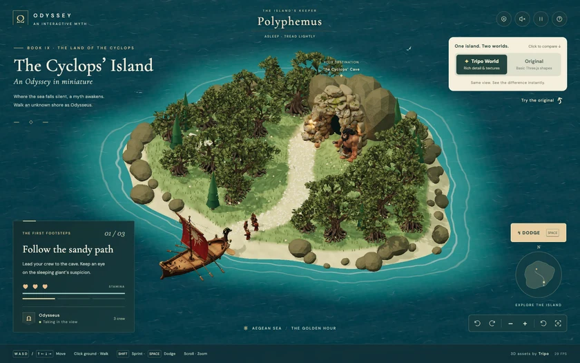 The Cyclops' Island