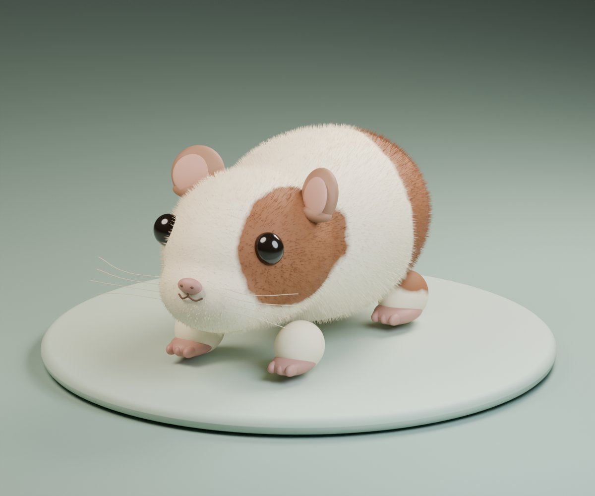 Create a Guinea Pig in Blender