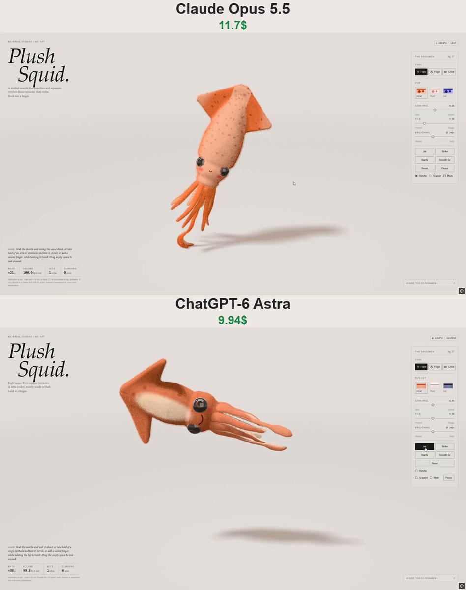 Plush Squid.