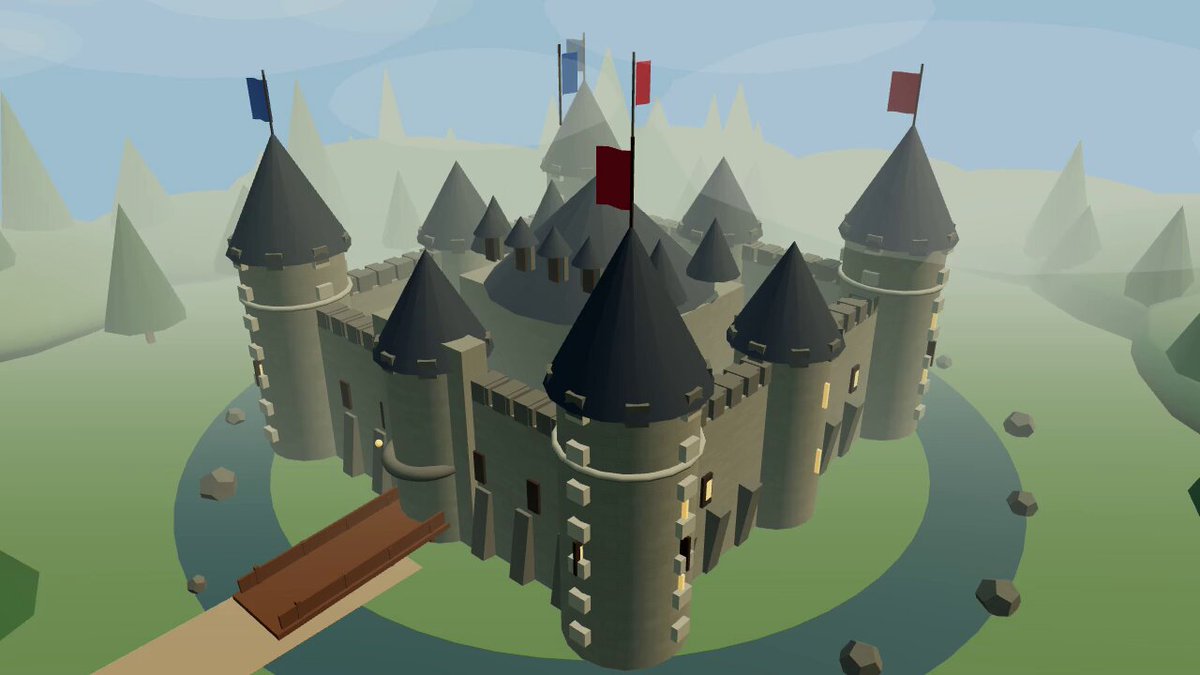 Browser-Based Medieval European-Style 3D Castle
