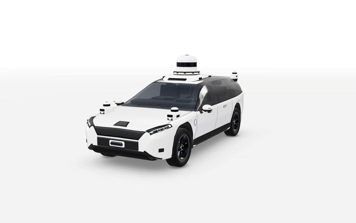 3D model of a Waymo Jaguar I-Pace