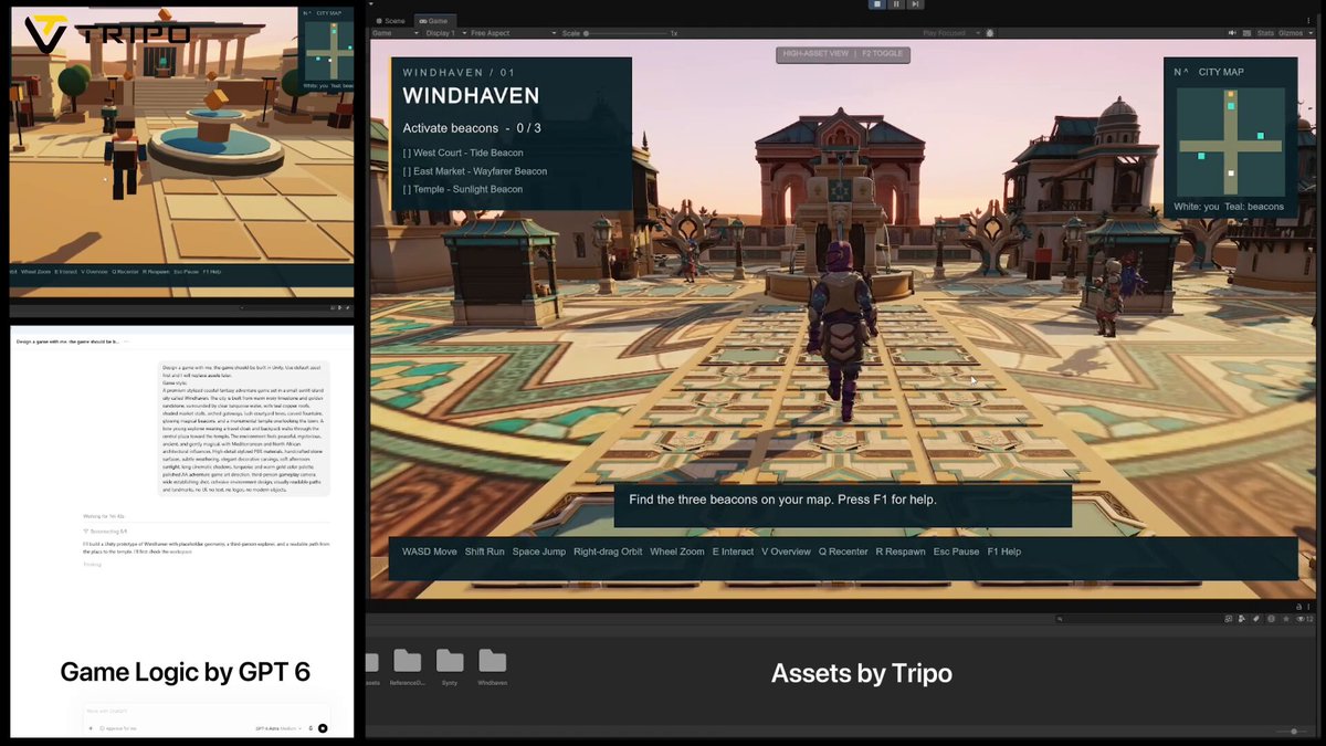 Community 3D example