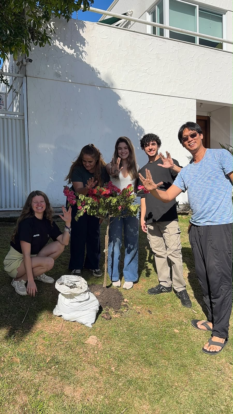 The founding grove — tree planting at the FounderHaus volunteer site, 21 August 2026