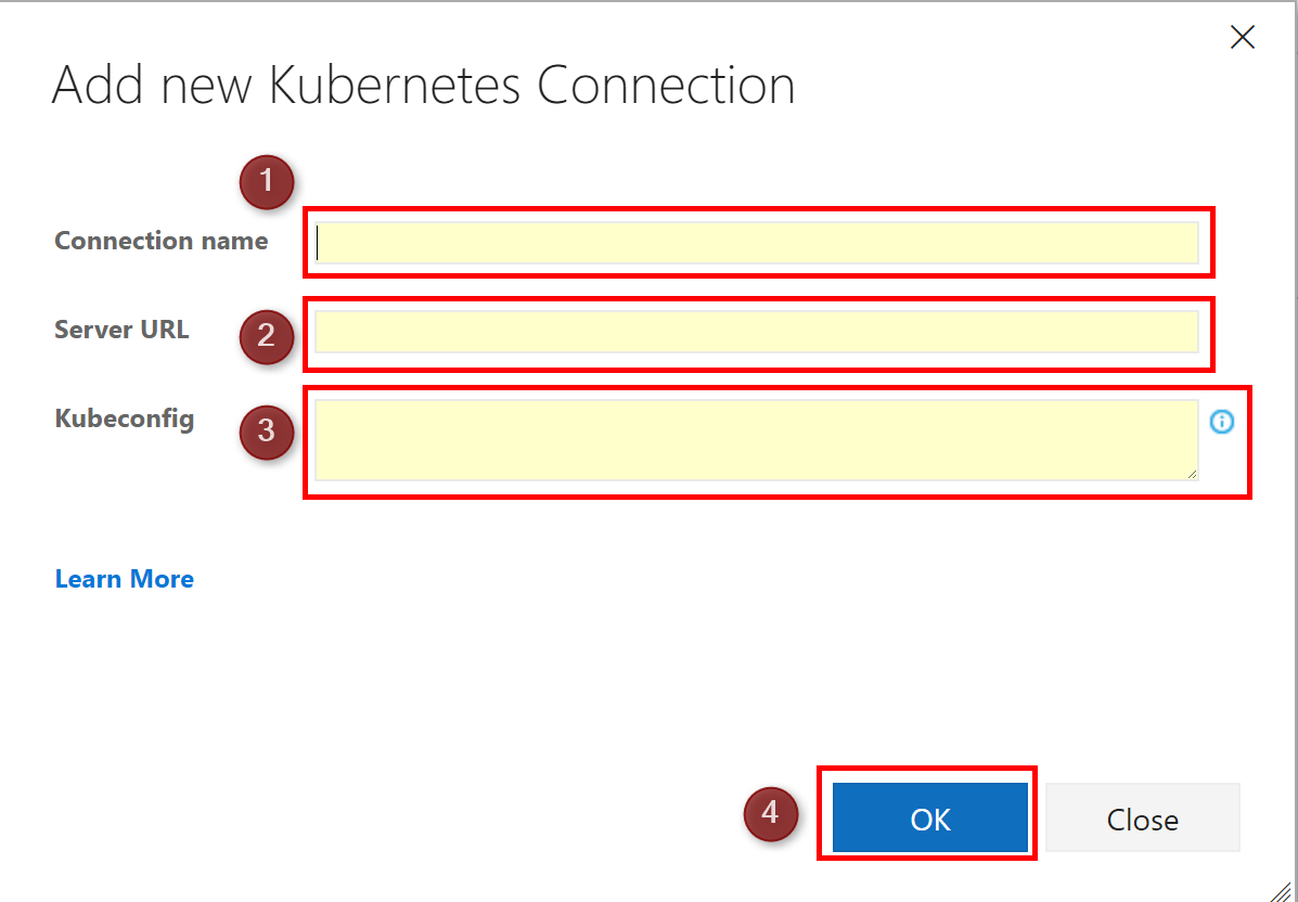 Kubernetes Connection