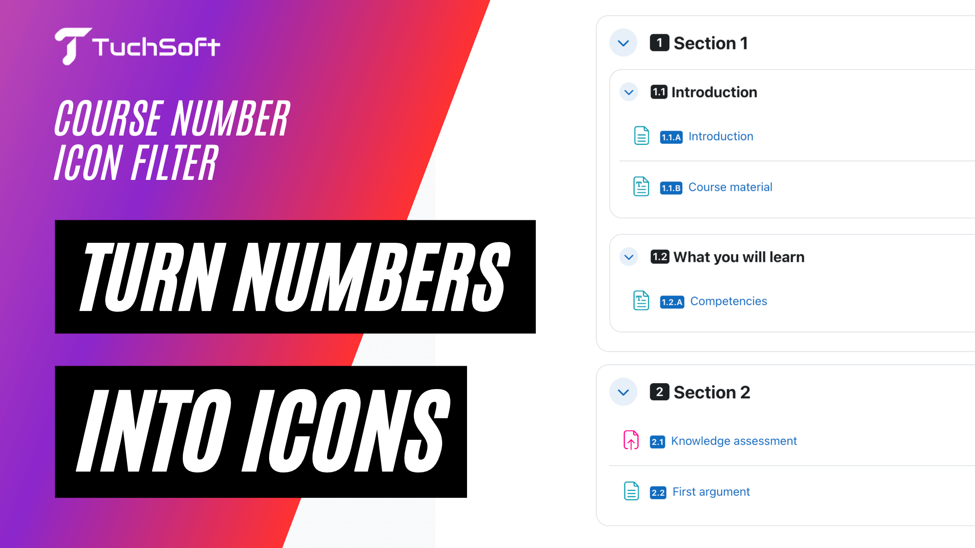 Better course icons poster