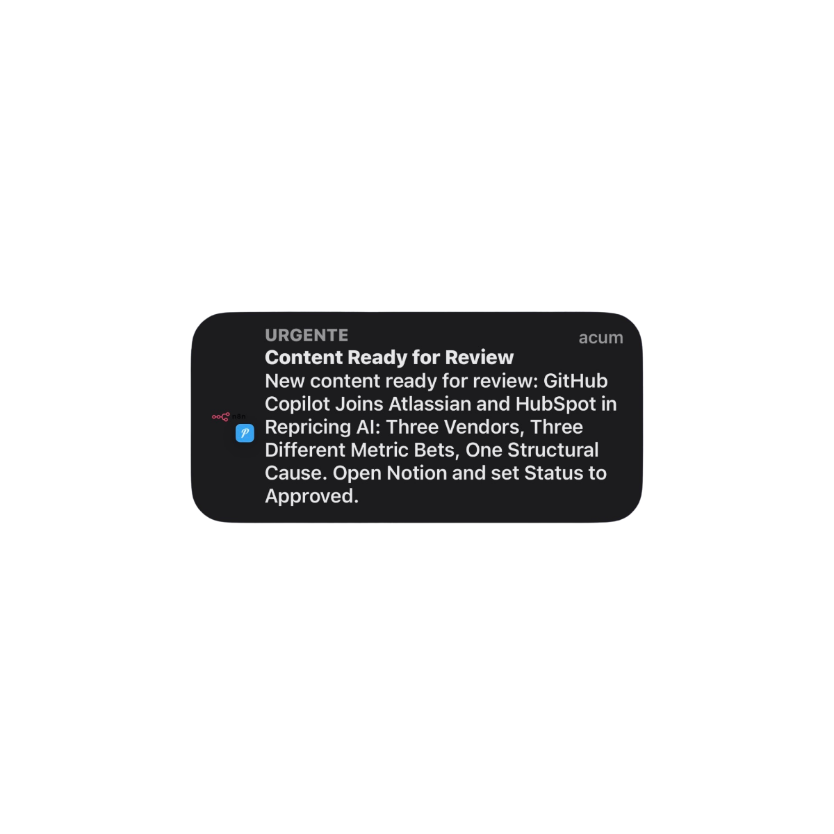 Pushover Review Notification