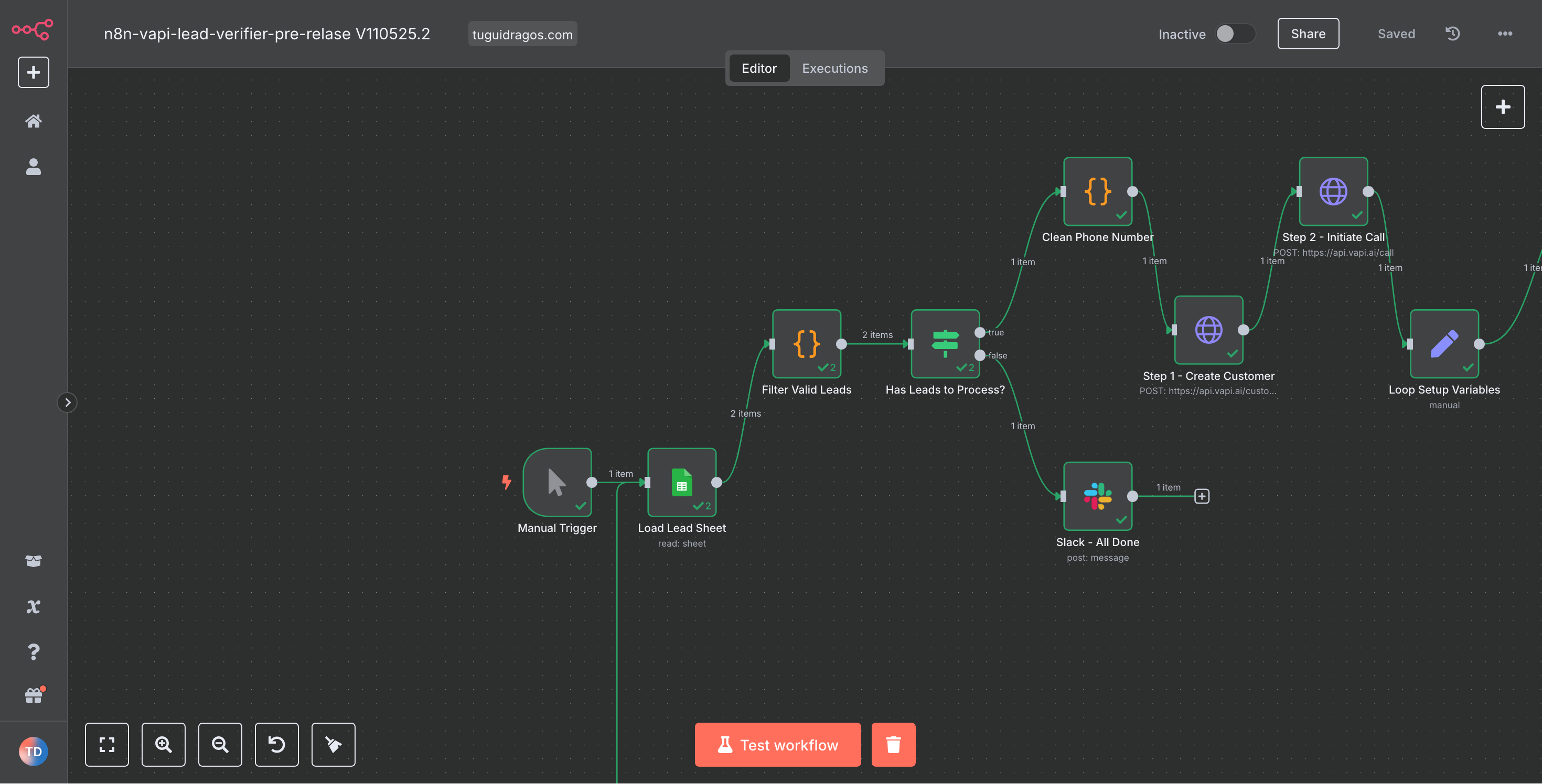Workflow part 1