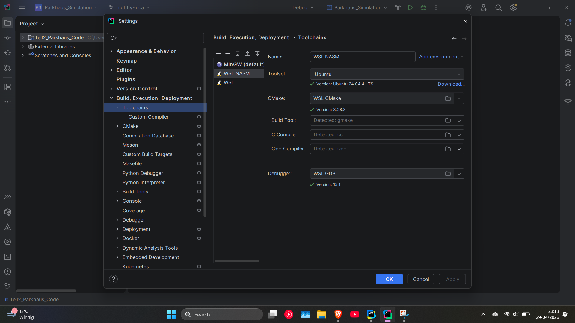 Adding a dedicated WSL toolchain for MIPS