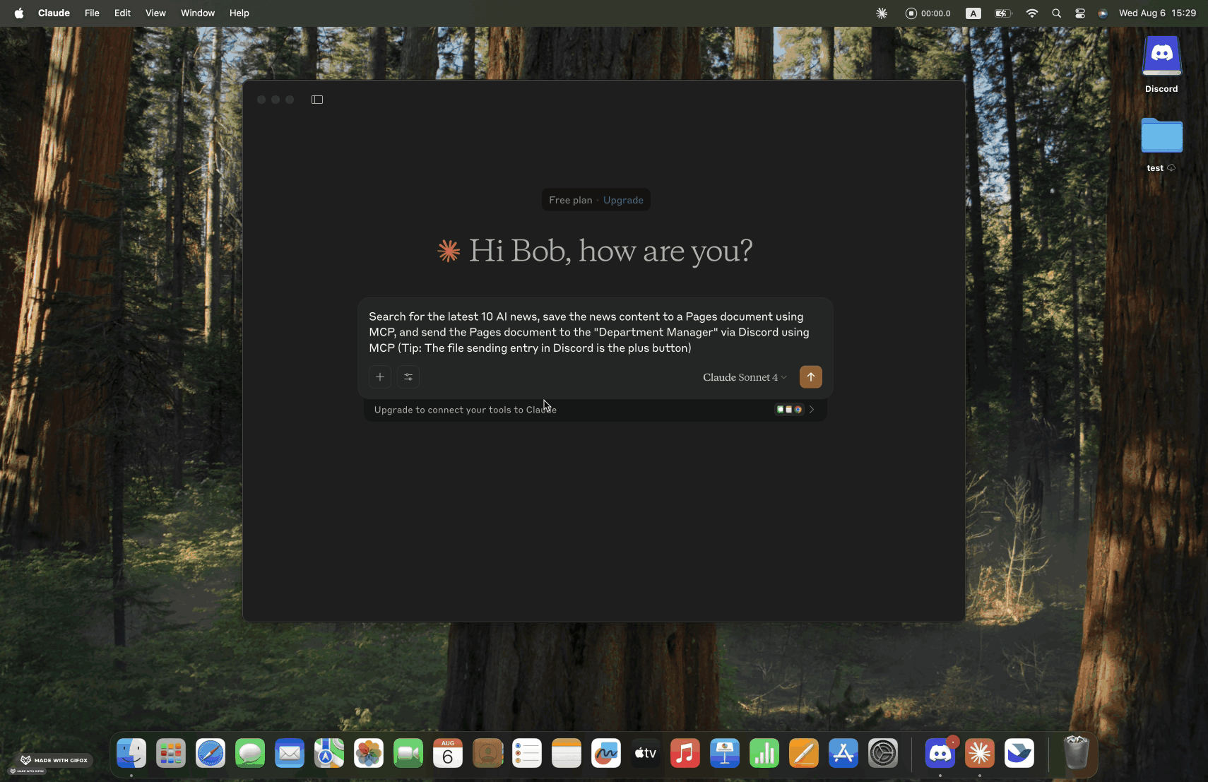 TuriX MCP demo - news search and sharing