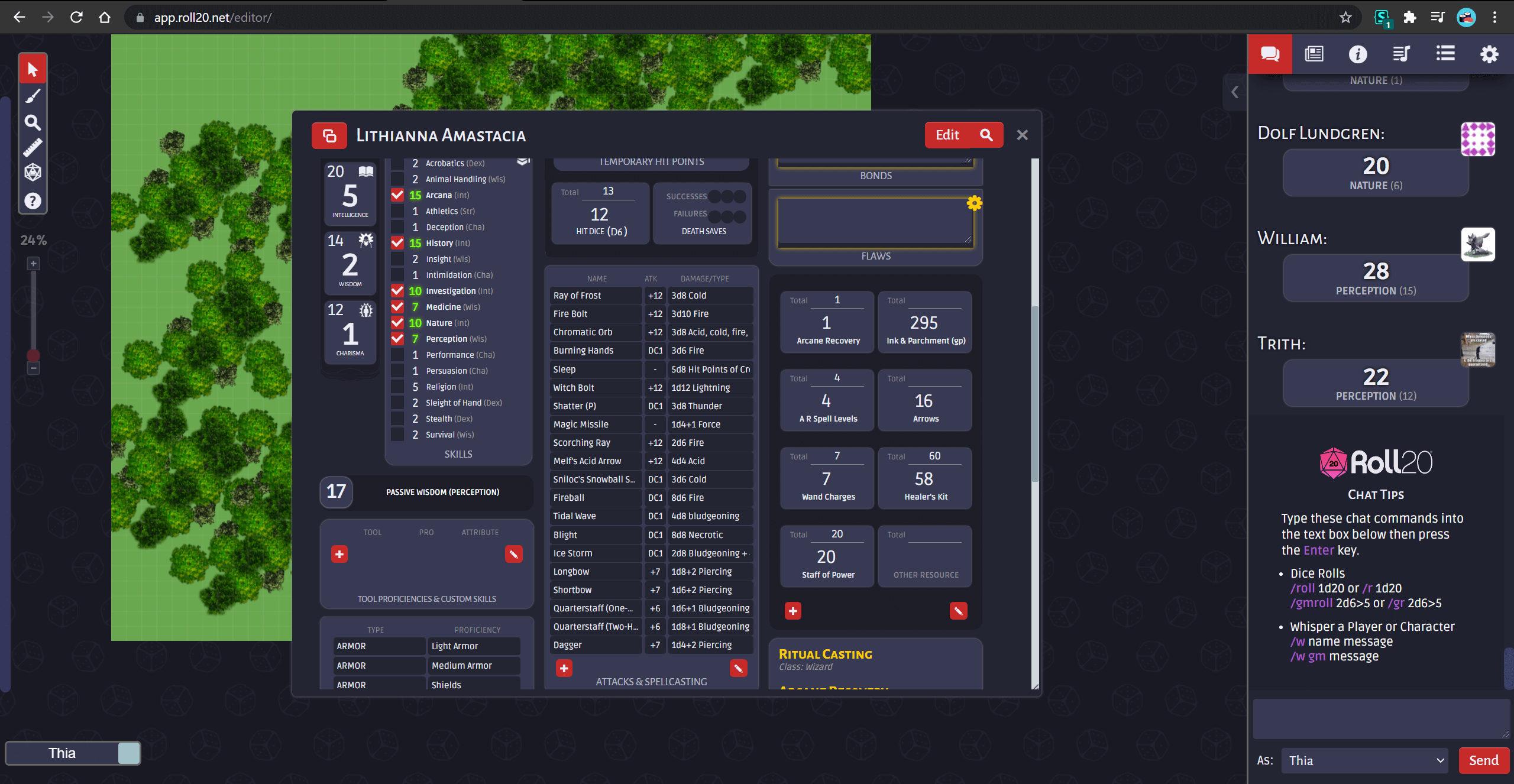GitHub - Turrabo/roll20darkred: Full dark restyle for Roll20 with ...