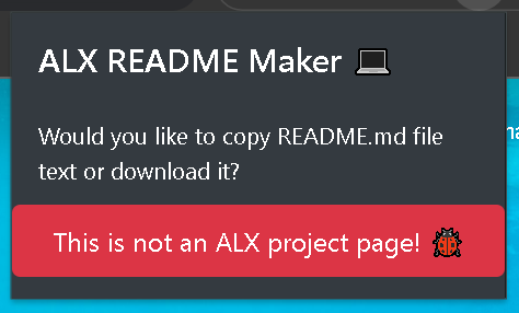 README Maker Extension