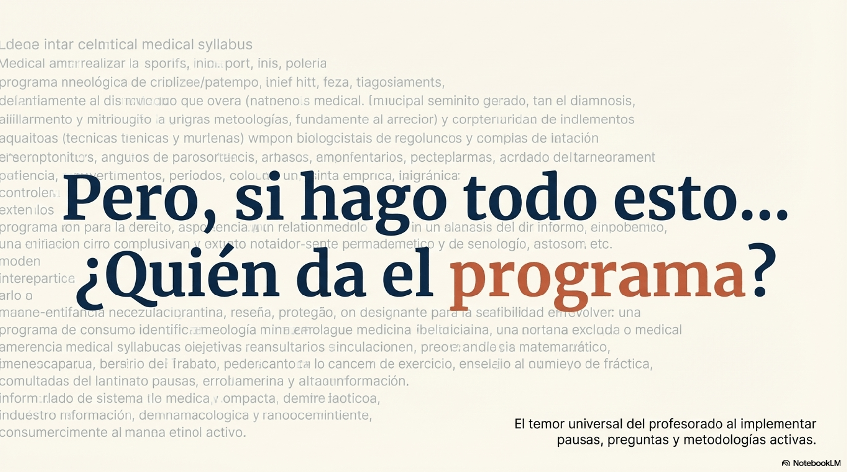 ¿Realmente puedo abandonar la clase magistral?