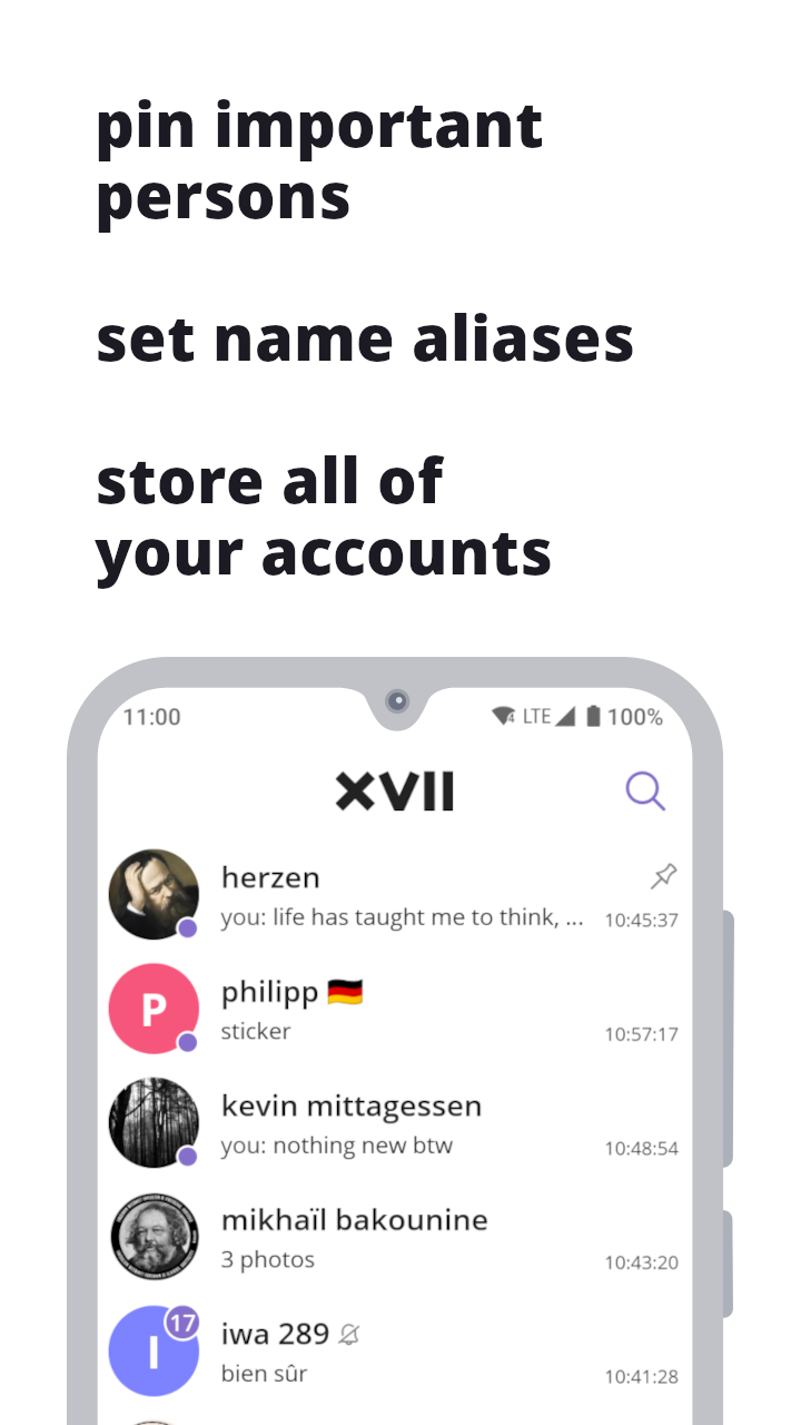 Screenshot 1 of XVII — opens full size