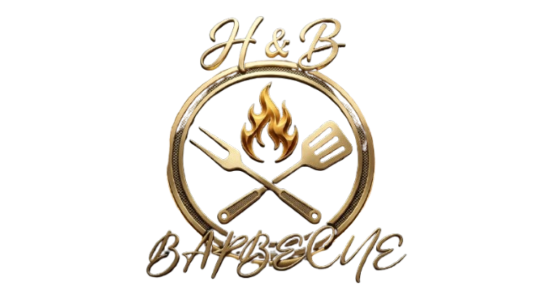 H&B BBQ Gold Logo