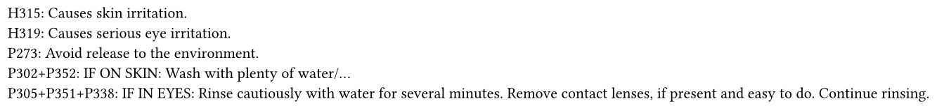 A list of properly formatted statements separated by newline characters and combined statements automatically detected.