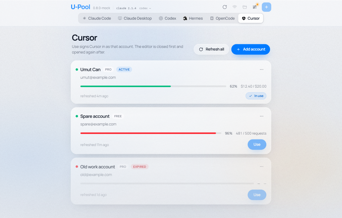 U-Pool 0.8.0