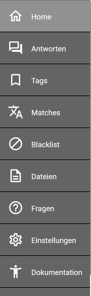 adminTool Navigation