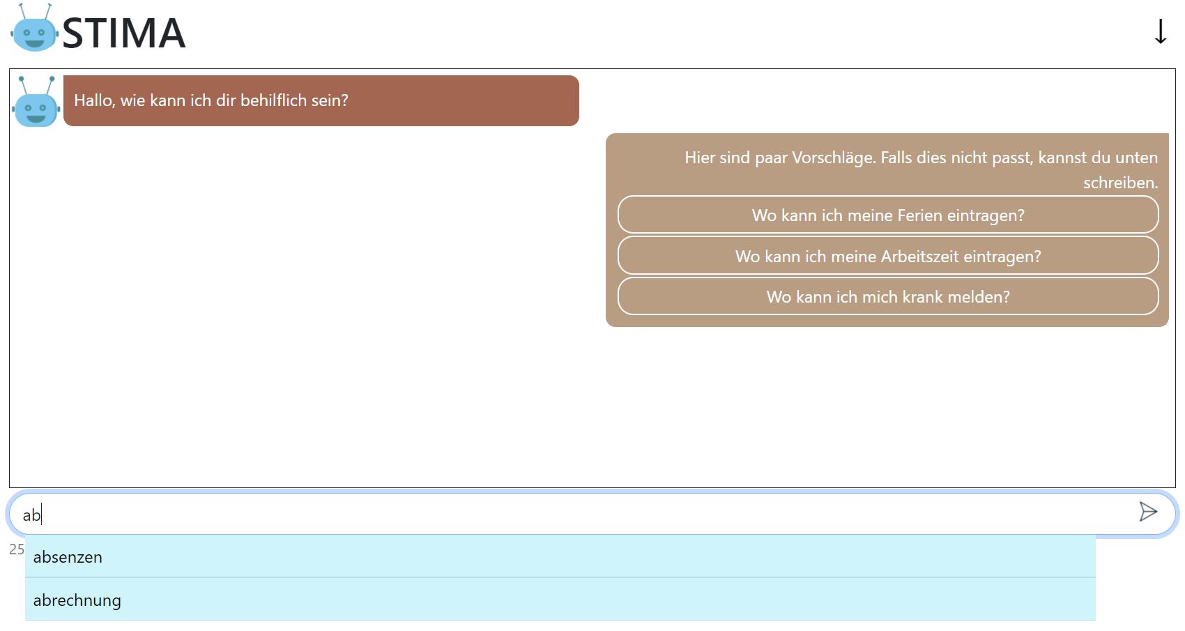 chatbot with function