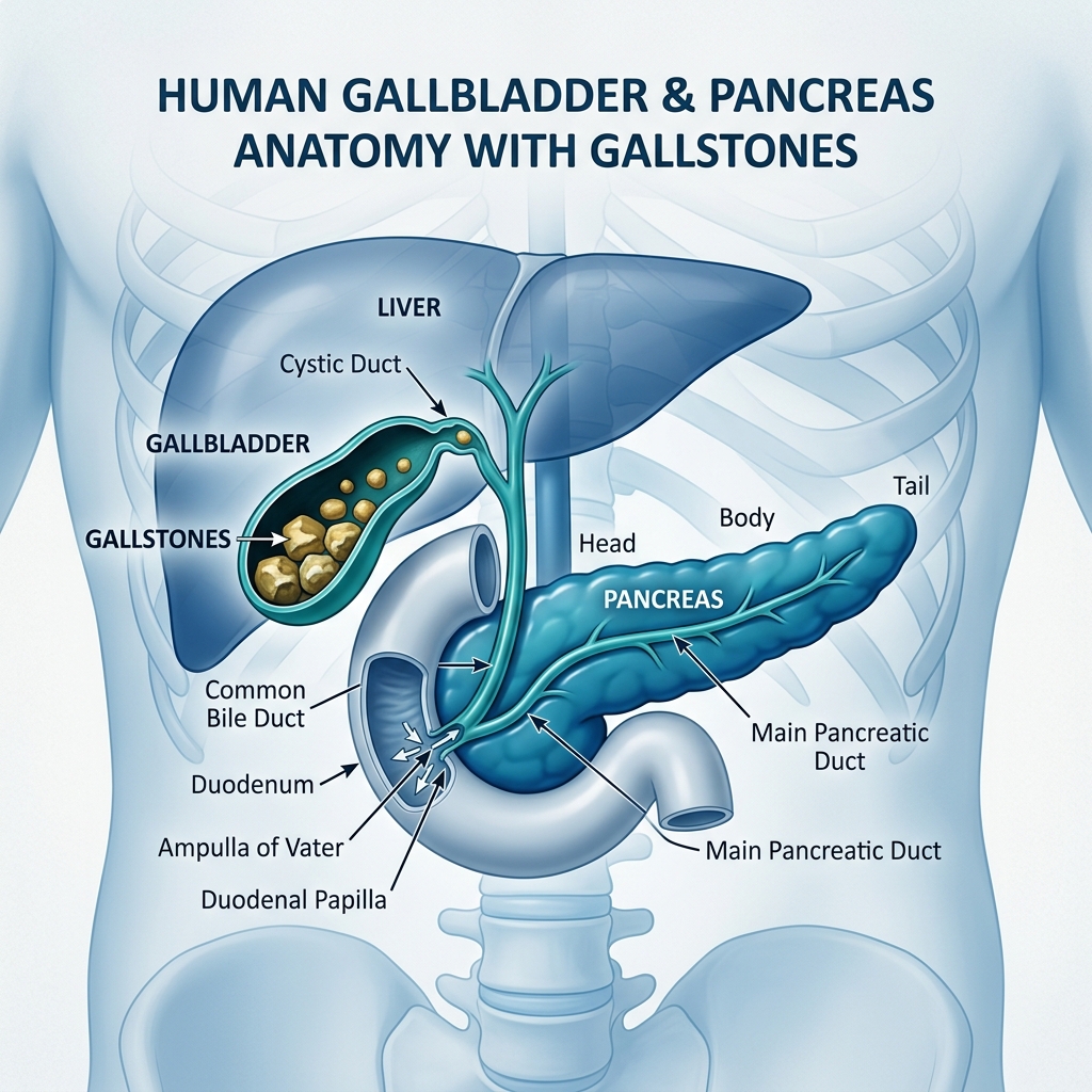 Gallstones: Symptoms, Causes and Treatment Options - Gallstones and pancreatitis treatment in Kanpur
