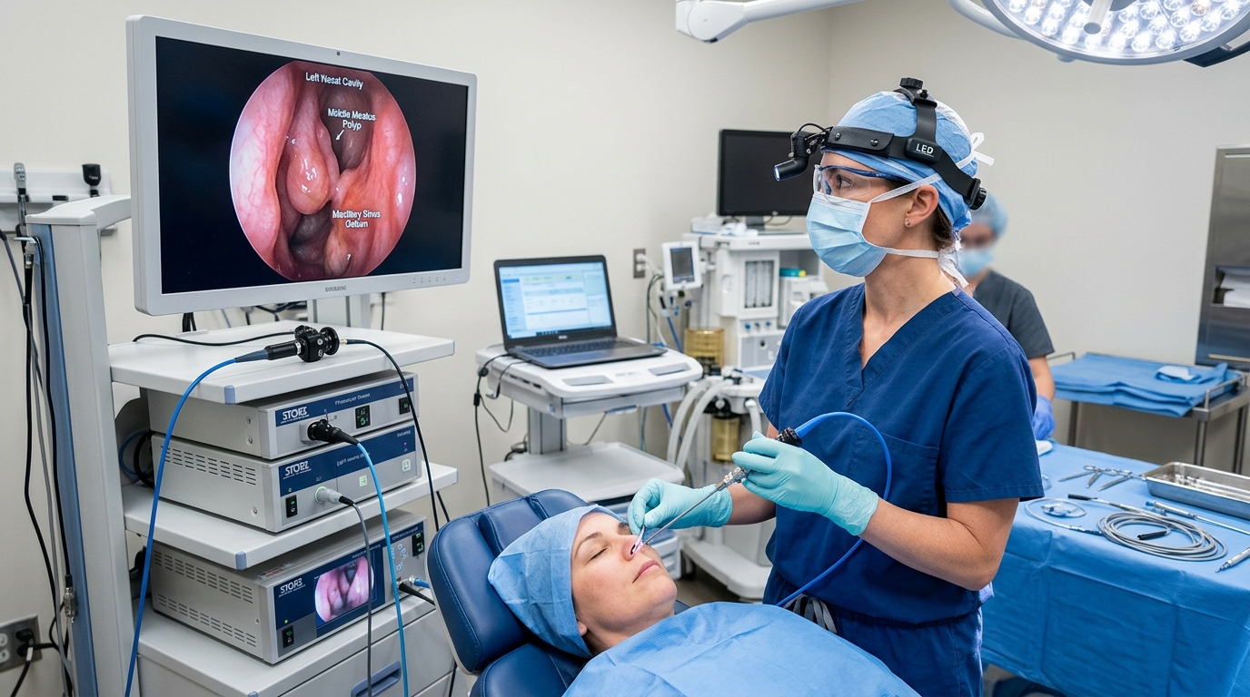 Nasal Polyps and FESS surgery consultation by Dr. Sangeeta Sengar in Kanpur