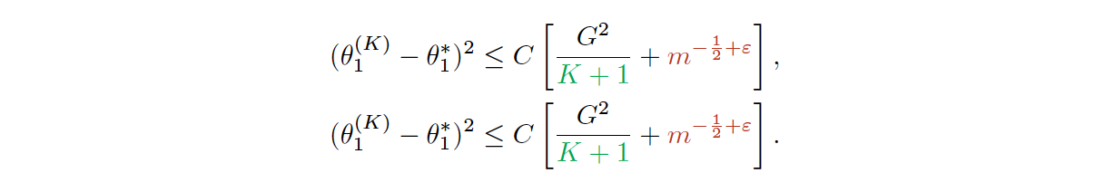 Convergence of parameter iterates