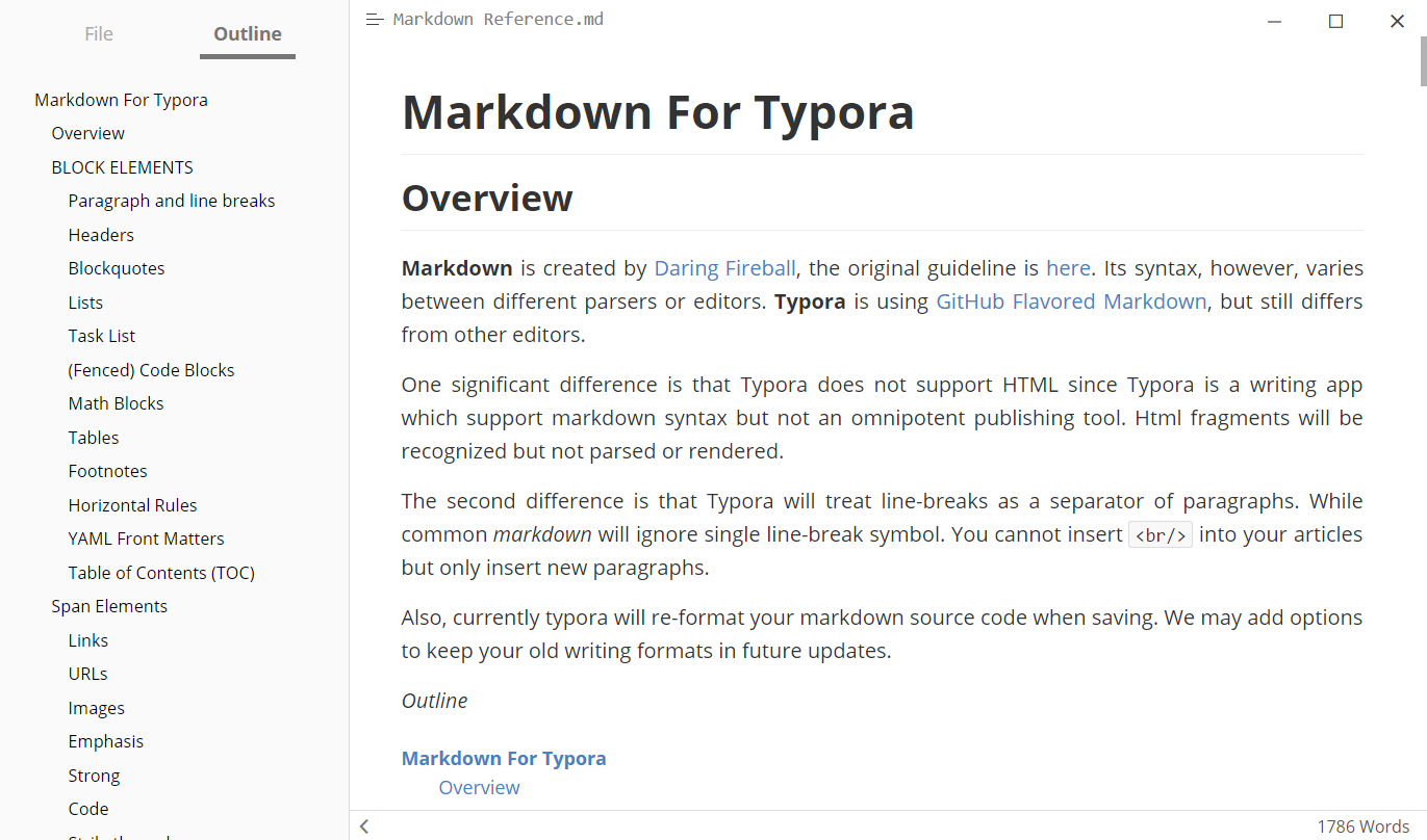 Introduction-MarkdownForTypora