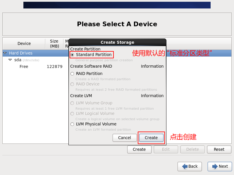 CentOS6-Installation-Step20-Create-Standard-Partition-For-Boot