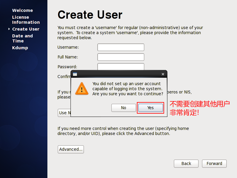 CentOS6-Installation-Step45_2-Continue-To-Skip