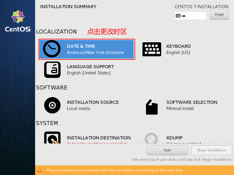 CentOS7-Installation-Step2-Change-Timezone-Button