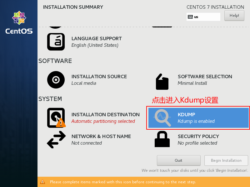 CentOS7-Installation-Step7-Kdump-Configuration-Button