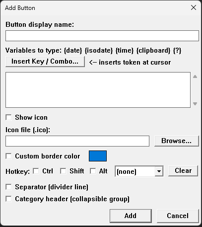 Add Button