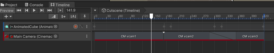 Unity Timeline in editor